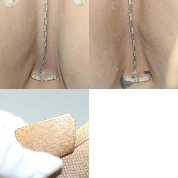 GUCCI GG Plus Supreme Web Sherry Line Tote Bag Beige Red Green - Picture 12 of 12